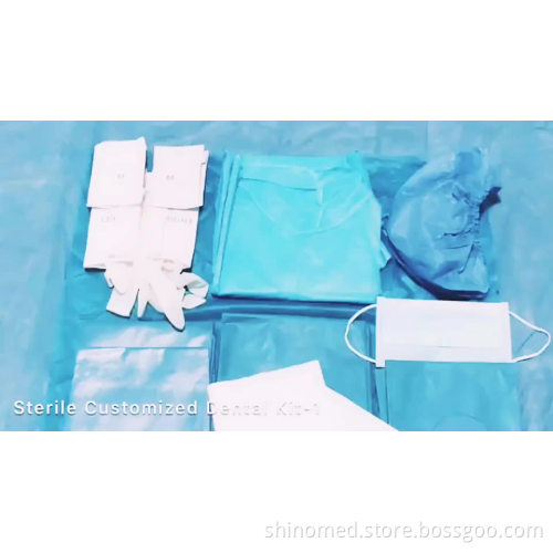 Paket Paket Bedah Implan Produk Gigi Steril Sekali Pakai